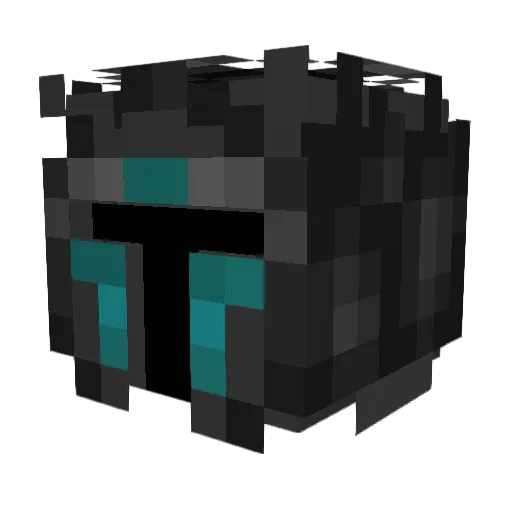 daexulin Minecraft avatar head, 3D render