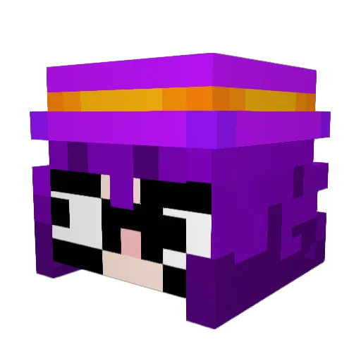 dafst_96 Minecraft avatar head, 3D render