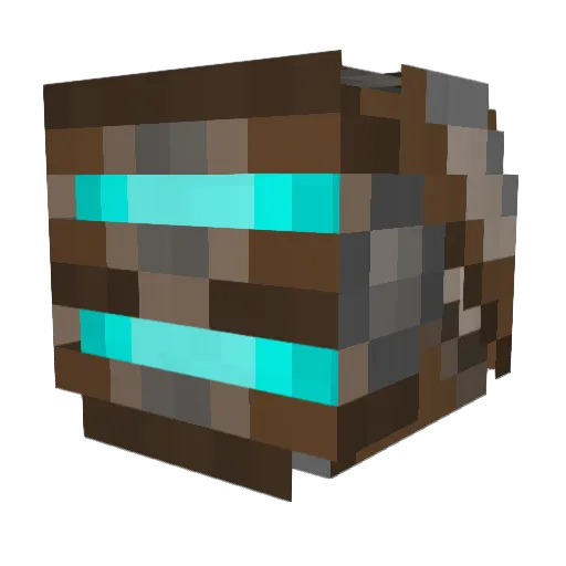 daftneophyte Minecraft avatar head, 3D render