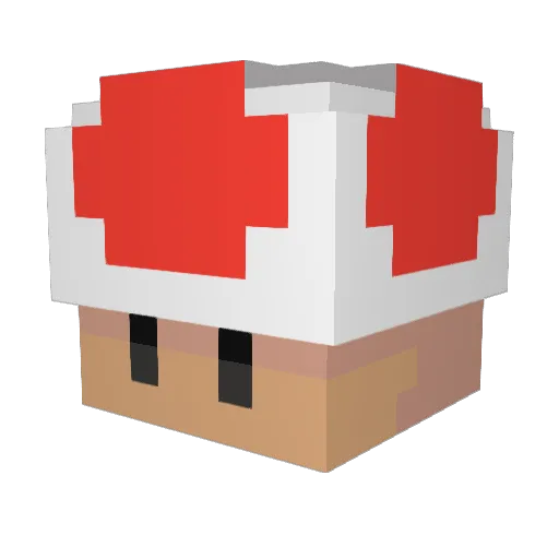 dagdragon Minecraft avatar head, 3D render