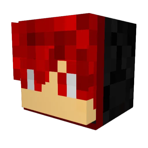 dagenihao_yt Minecraft avatar head, 3D render
