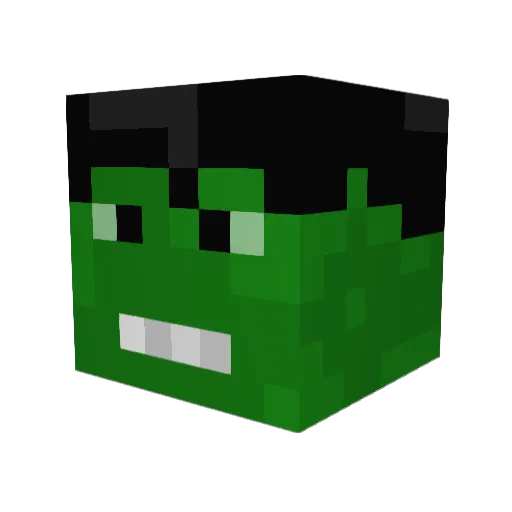 daggers9876 Minecraft avatar head, 3D render