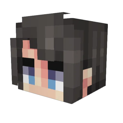 dagman126 Minecraft avatar head, 3D render