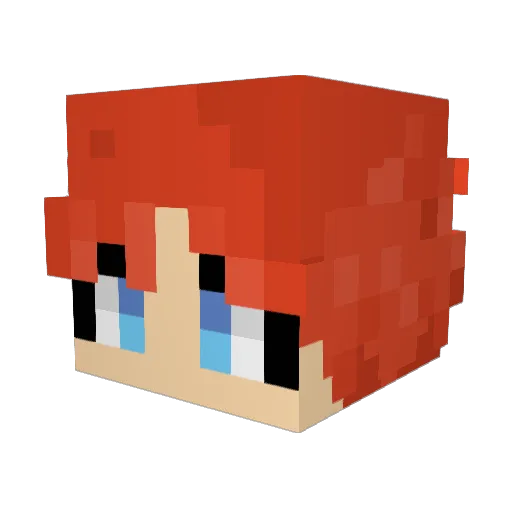 dagny1201 Minecraft avatar head, 3D render