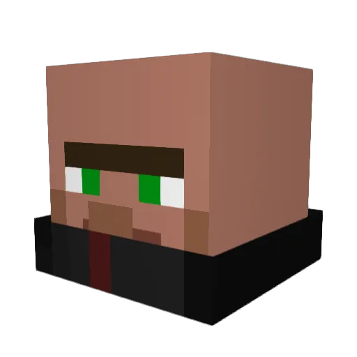 dahrul_chavez Minecraft avatar head, 3D render