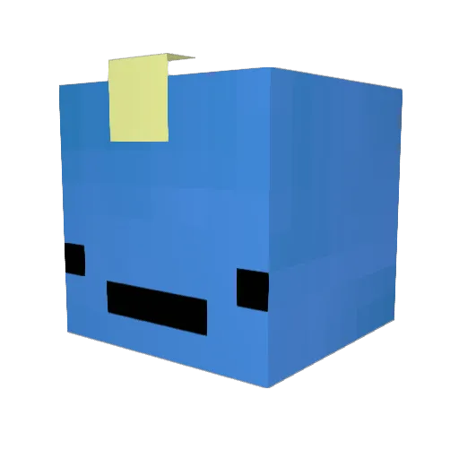 dahsin1234 Minecraft avatar head, 3D render