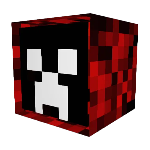 dai_cho Minecraft avatar head, 3D render