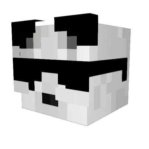 daiamondeu_dodug Minecraft avatar head, 3D render