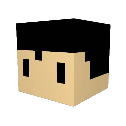 daichikundayo Minecraft avatar head, 3D render