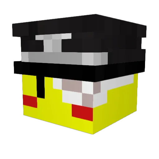 daidai0414 Minecraft avatar head, 3D render