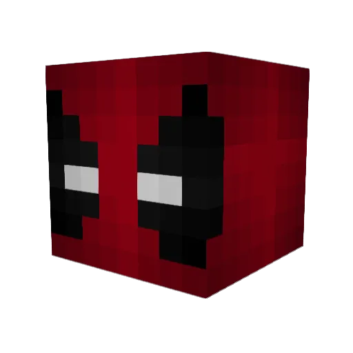 daigai Minecraft avatar head, 3D render