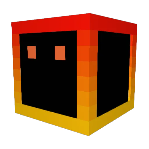 daikoc Minecraft avatar head, 3D render