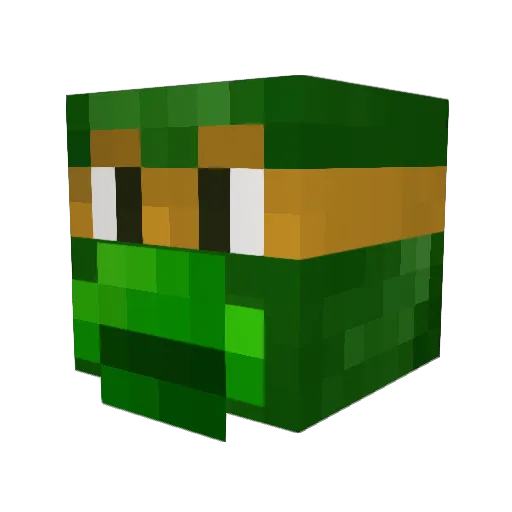 dailey25 Minecraft avatar head, 3D render