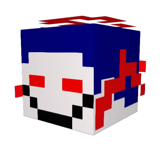 daimo1219 Minecraft avatar head, 3D render