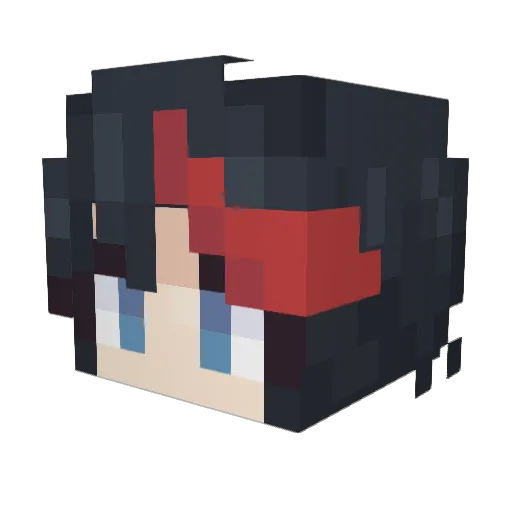 dainz_ Minecraft avatar head, 3D render