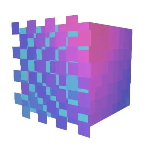 daiseebunny Minecraft avatar head, 3D render