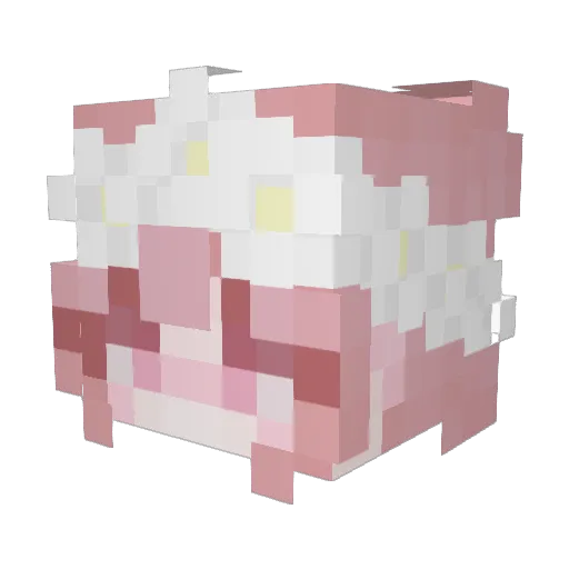 daisy_girly13 Minecraft avatar head, 3D render
