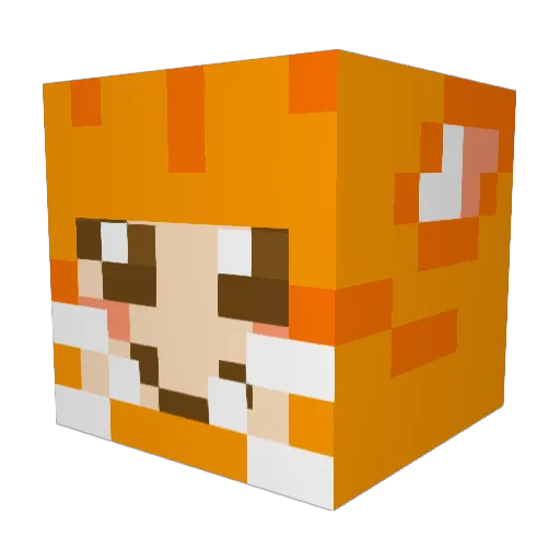 daisycrazy69 Minecraft avatar head, 3D render
