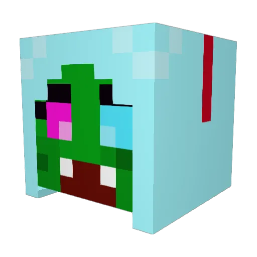 daisymay48 Minecraft avatar head, 3D render