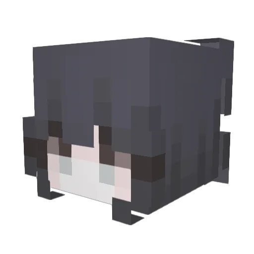 daisytco Minecraft avatar head, 3D render