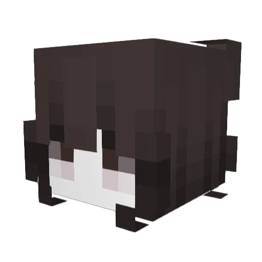daizz_c Minecraft avatar head, 3D render
