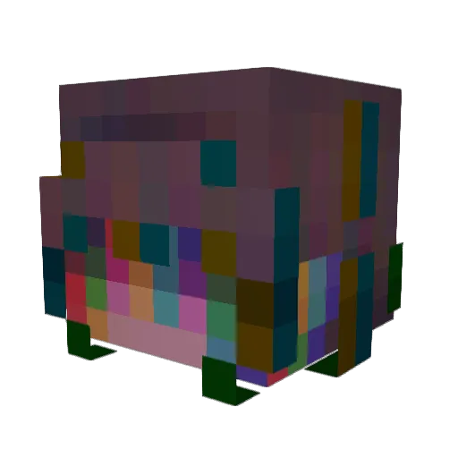 dajugment25 Minecraft avatar head, 3D render