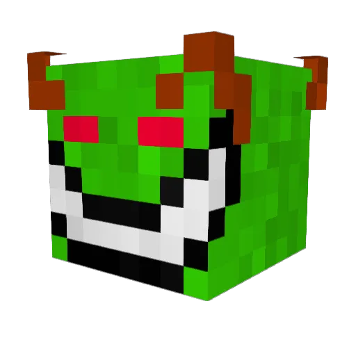 dakine2k9 Minecraft avatar head, 3D render
