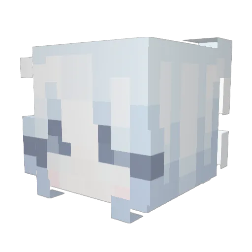 daleth0418 Minecraft avatar head, 3D render