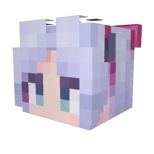 dalew11 Minecraft avatar head, 3D render