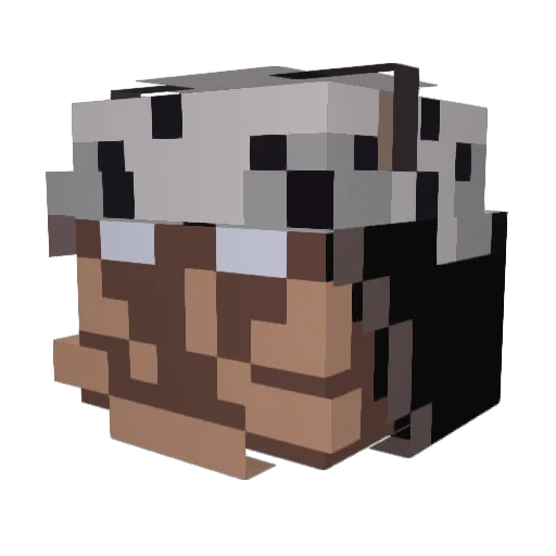 dalil114 Minecraft avatar head, 3D render
