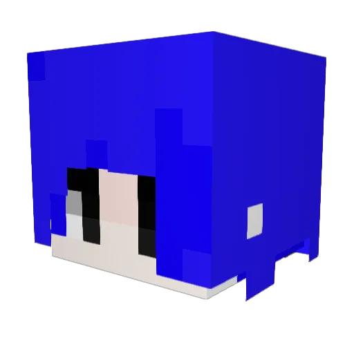dallok1111 Minecraft avatar head, 3D render