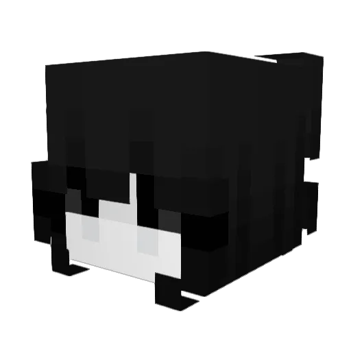 dalright Minecraft avatar head, 3D render
