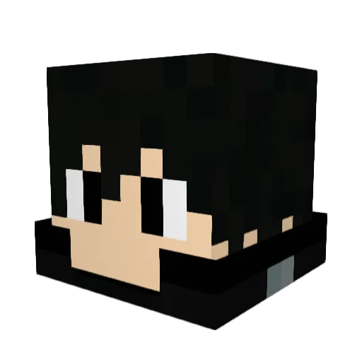 daltor337 Minecraft avatar head, 3D render