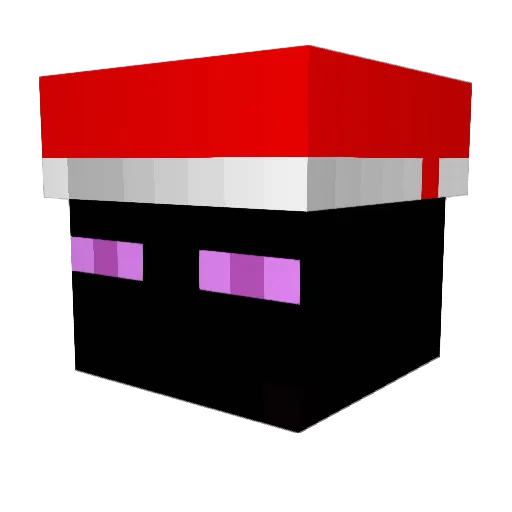 damacanax Minecraft avatar head, 3D render