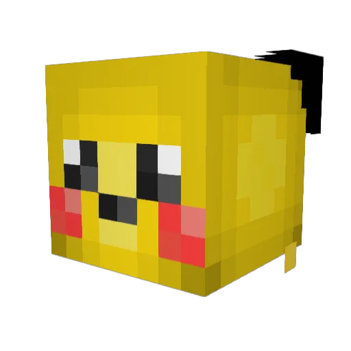damaso_7 Minecraft avatar head, 3D render