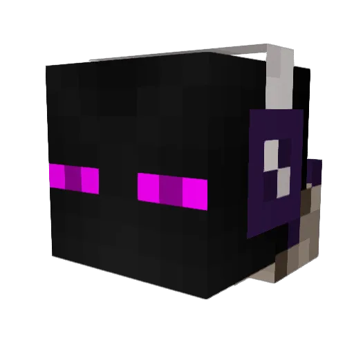 damdamdou Minecraft avatar head, 3D render