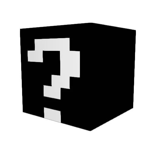 dame6879 Minecraft avatar head, 3D render