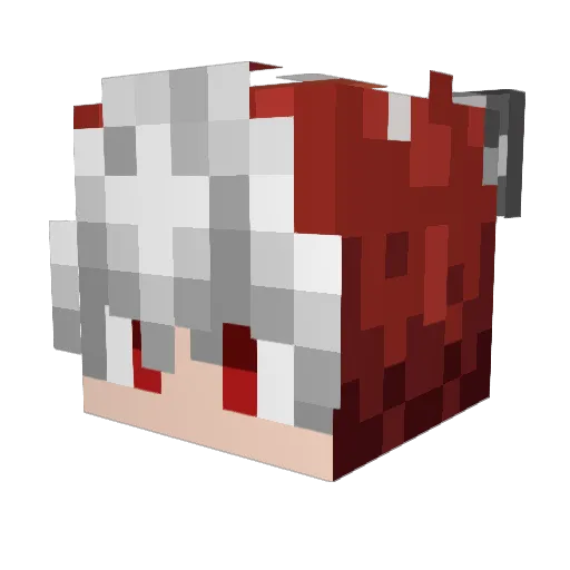 damian123XD5 Minecraft avatar head, 3D render