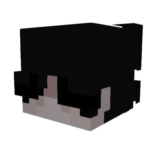 damian1x_ Minecraft avatar head, 3D render