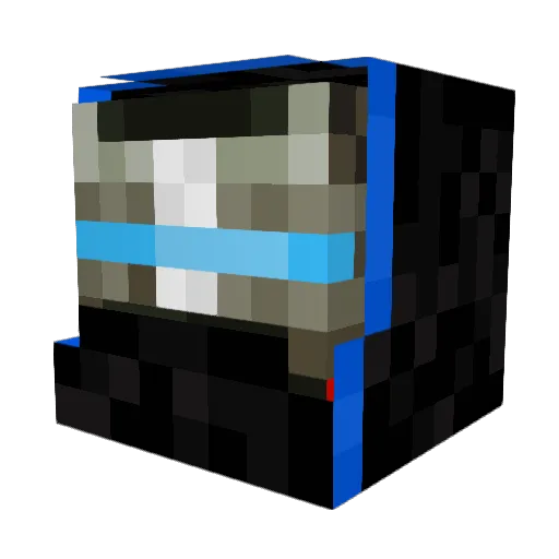 damianc07 Minecraft avatar head, 3D render