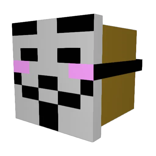 damoboy321 Minecraft avatar head, 3D render