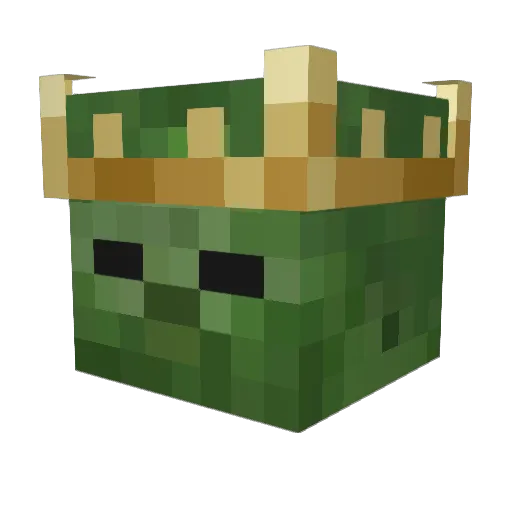 dampishpoet772 Minecraft avatar head, 3D render