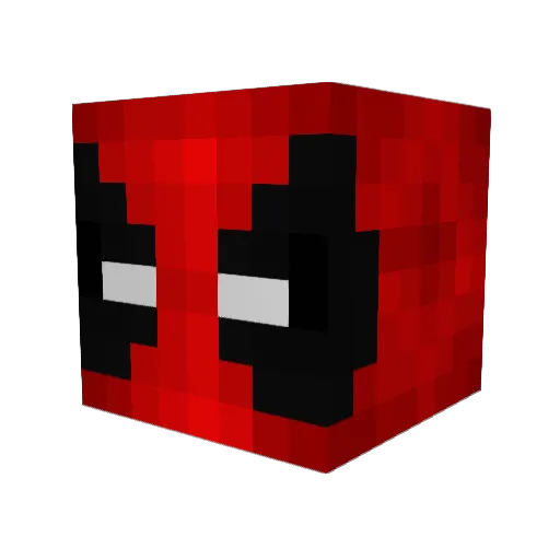 damvallejo Minecraft avatar head, 3D render