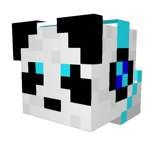 dan1016601 Minecraft avatar head, 3D render