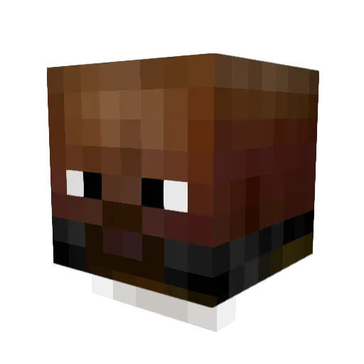 dan110700 Minecraft avatar head, 3D render