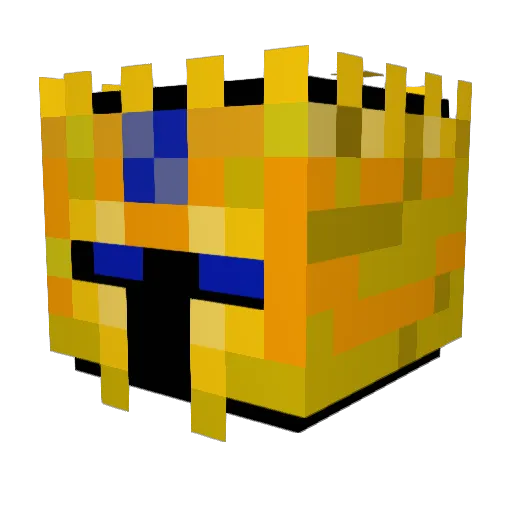 dan9052 Minecraft avatar head, 3D render
