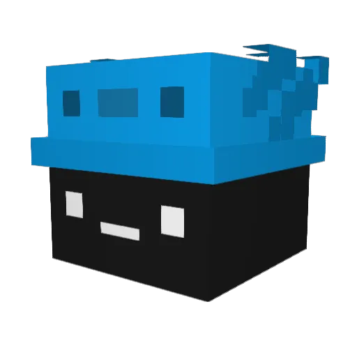 dan_0981 Minecraft avatar head, 3D render