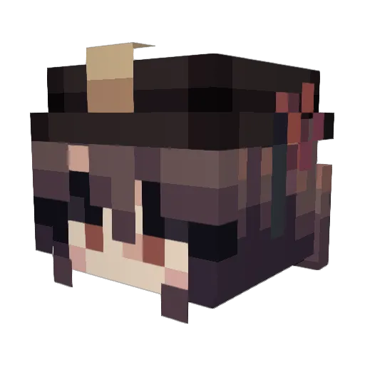 danboyman2 Minecraft avatar head, 3D render