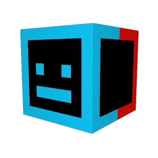 danbunch Minecraft avatar head, 3D render