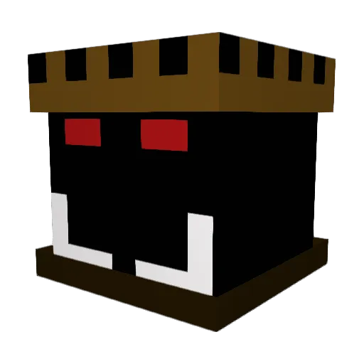 dancer090909 Minecraft avatar head, 3D render